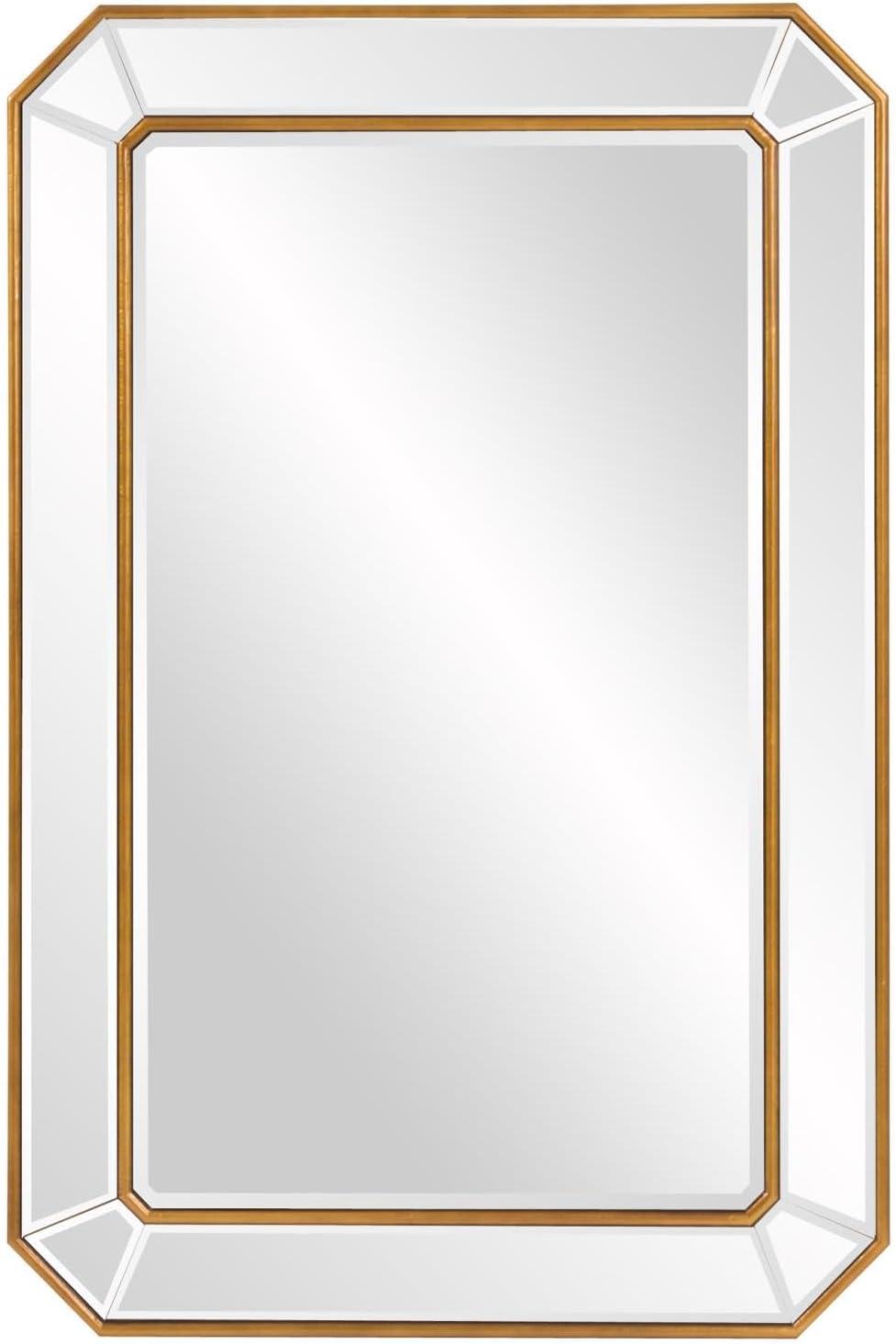 Howard Elliott 36"x24" Leopold Rectangle Wall Mirror