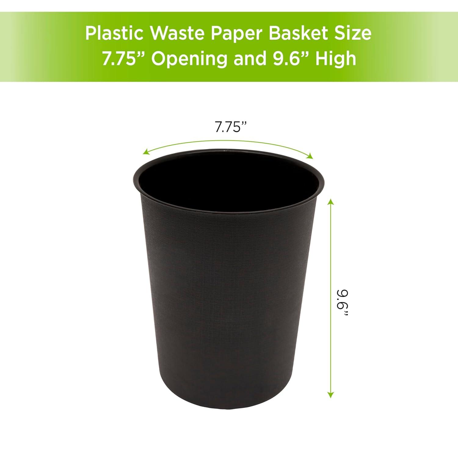 Kenney 1.5 Gallon Compact Waste Paper Basket