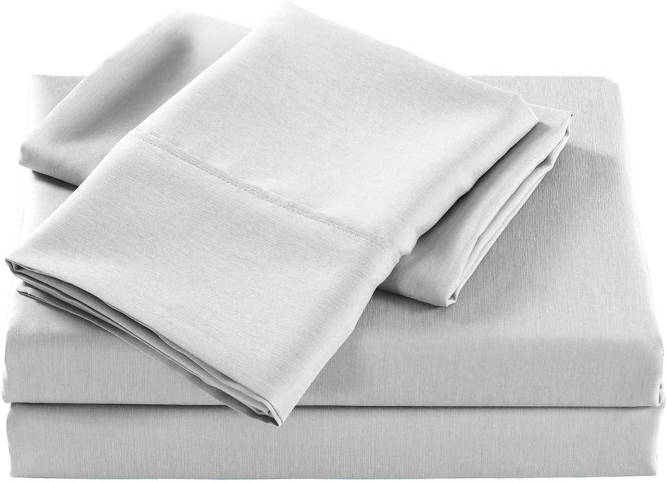 1000 Thread Count White Egyptian Cotton Full Sheet Set