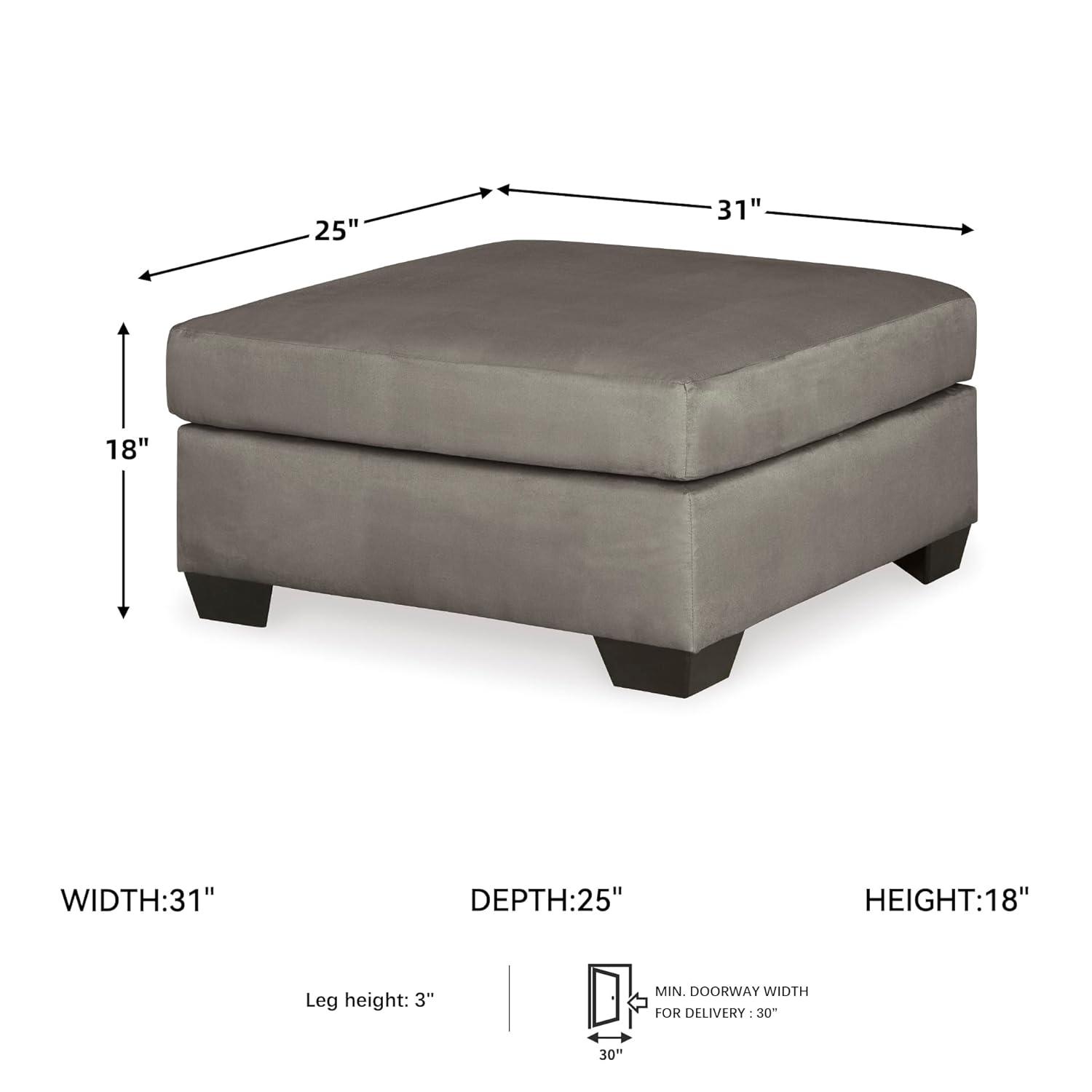 Hokku Designs Darcy Ottoman