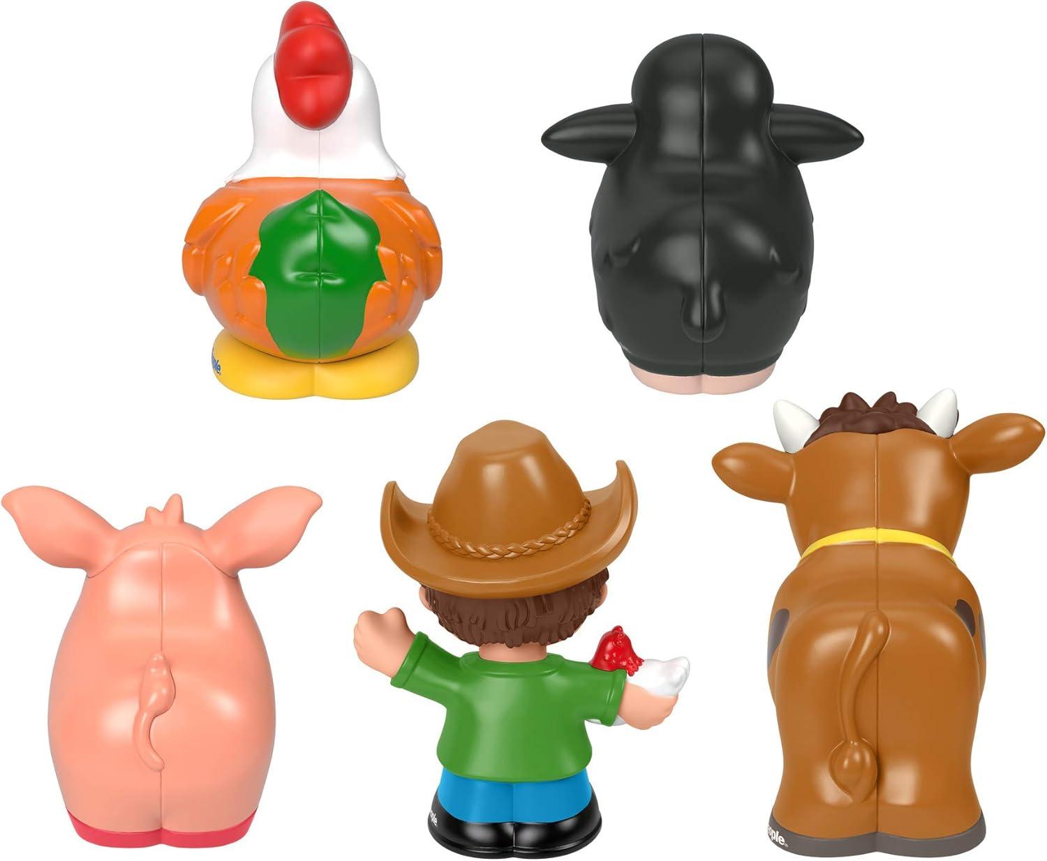 Fisher-Price Little People Farmer & Animals Action Figure Set, 5 Pieces