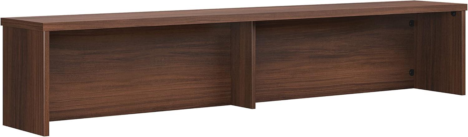 Sauder Affirm Engineered Wood Reception Station Hutch in Noble Elm/Brown