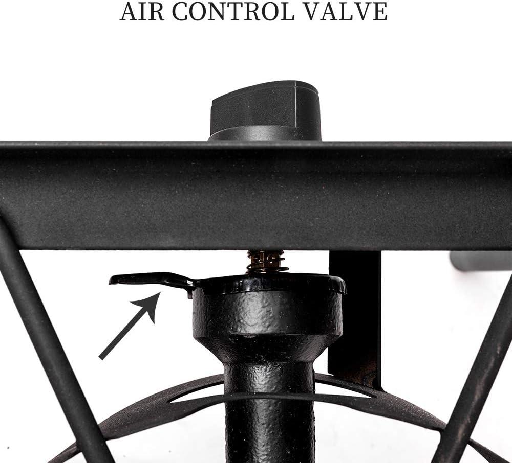 ROVSUN 2/3 Burner Outdoor Propane Gas Stove High Pressure Stand Cooker for Backyard Cooking Camping Home Brewing Canning Turkey Frying, 20 PSI CSA Listed Regulator