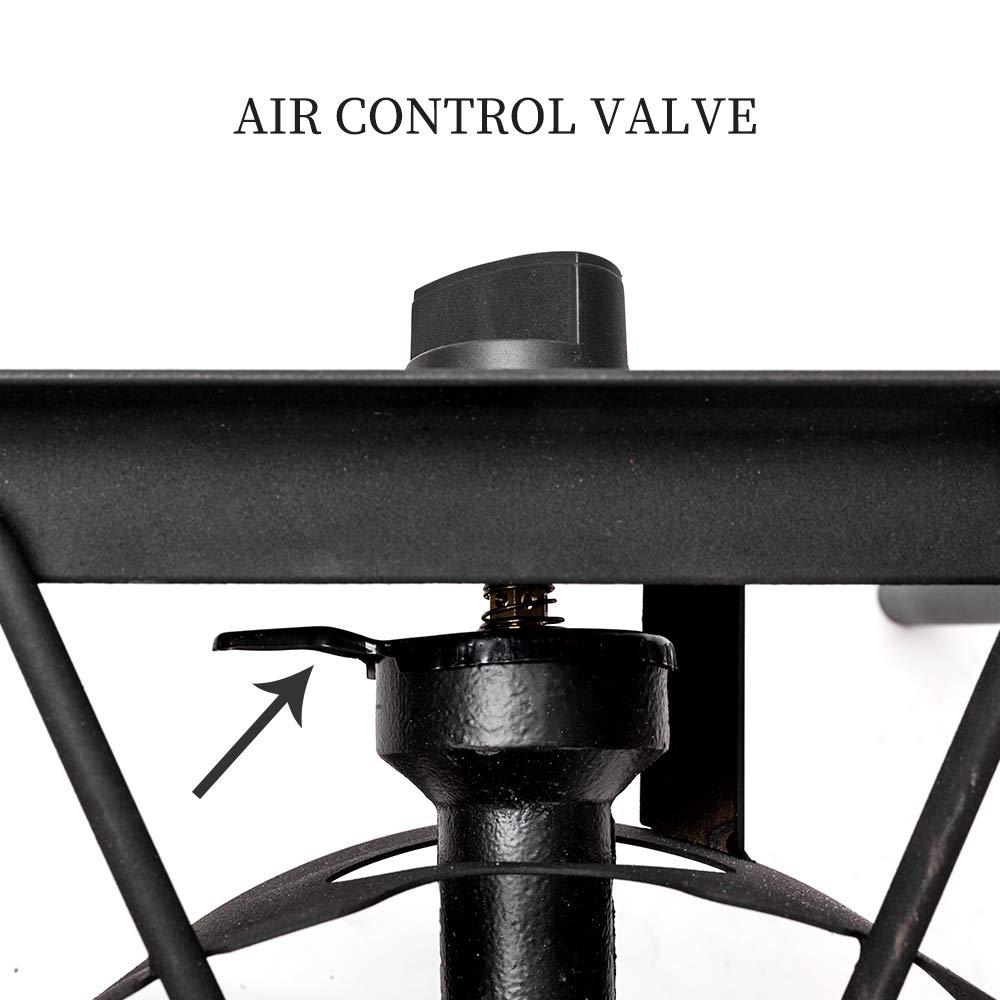 ROVSUN 2/3 Burner Outdoor Propane Gas Stove High Pressure Stand Cooker for Backyard Cooking Camping Home Brewing Canning Turkey Frying, 20 PSI CSA Listed Regulator