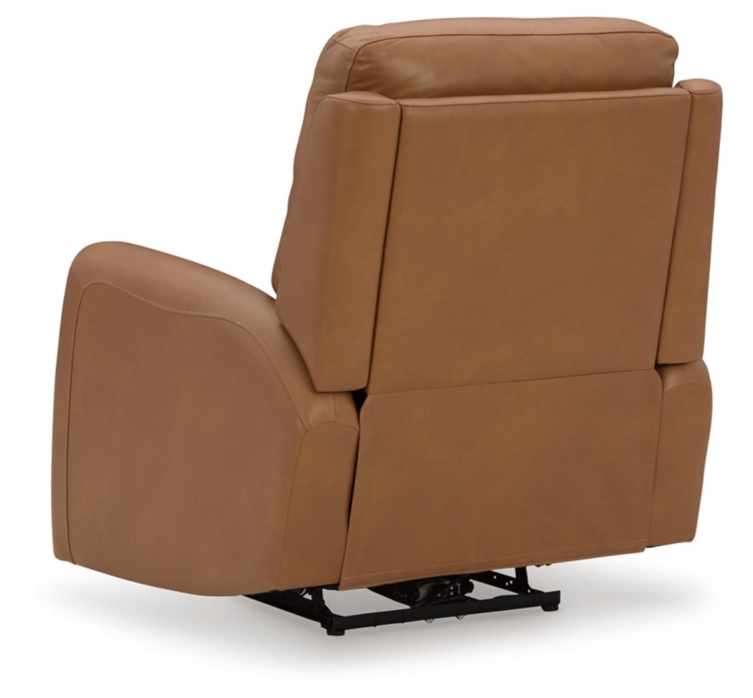 Signature Design by Ashley Tryanny Butterscotch Orange Power Recliner