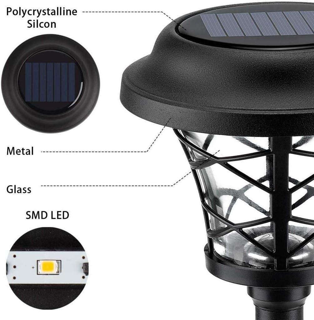 Polished Stainless Steel LED Solar Pathway Lights Multipack