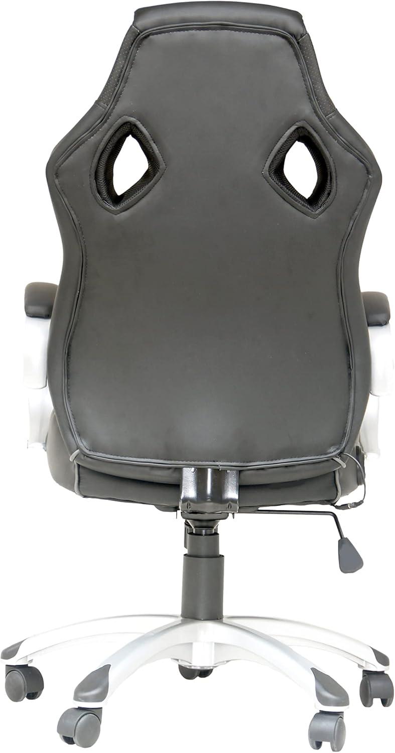 X Rocker Rogue 2.0 Bluetooth PC Chair, Gray, 25.6 x 23.62 x 43.5