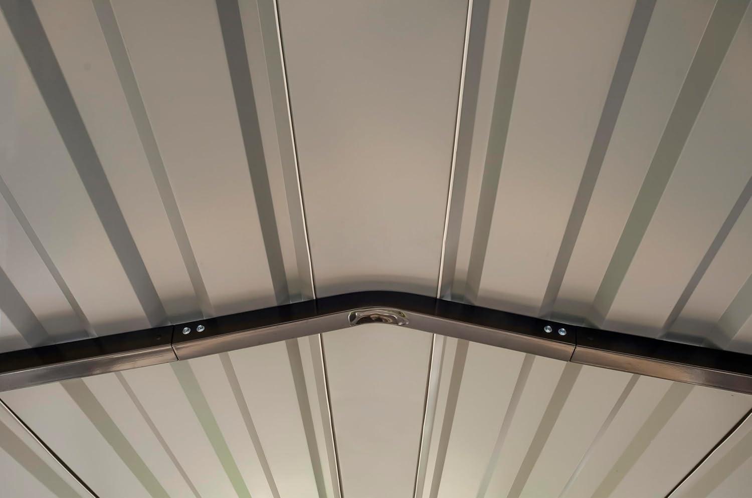 Arrow Arrow Steel Carport with 2 Side Wall Kits, 12x20x07