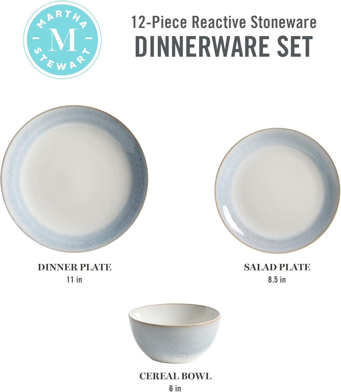 Perry Street 12 Piece Dinnerware Set, Service for 4