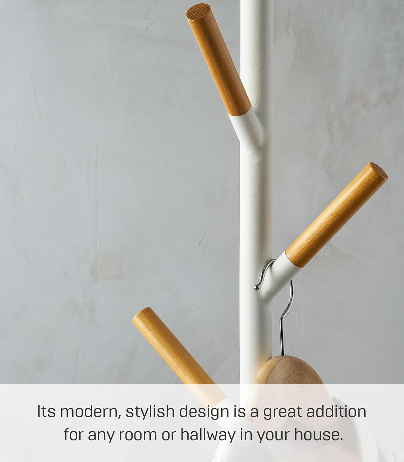 Yamazaki Home Coat Hanger, Steel, Weighted Base