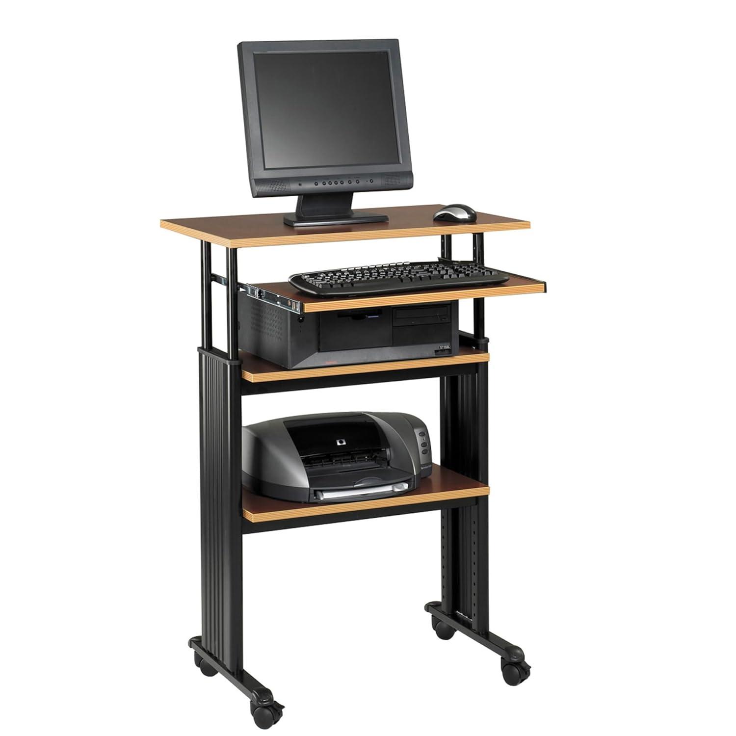 Safco Products Company MUV Adjustable Stand-Up Workstation AV Cart