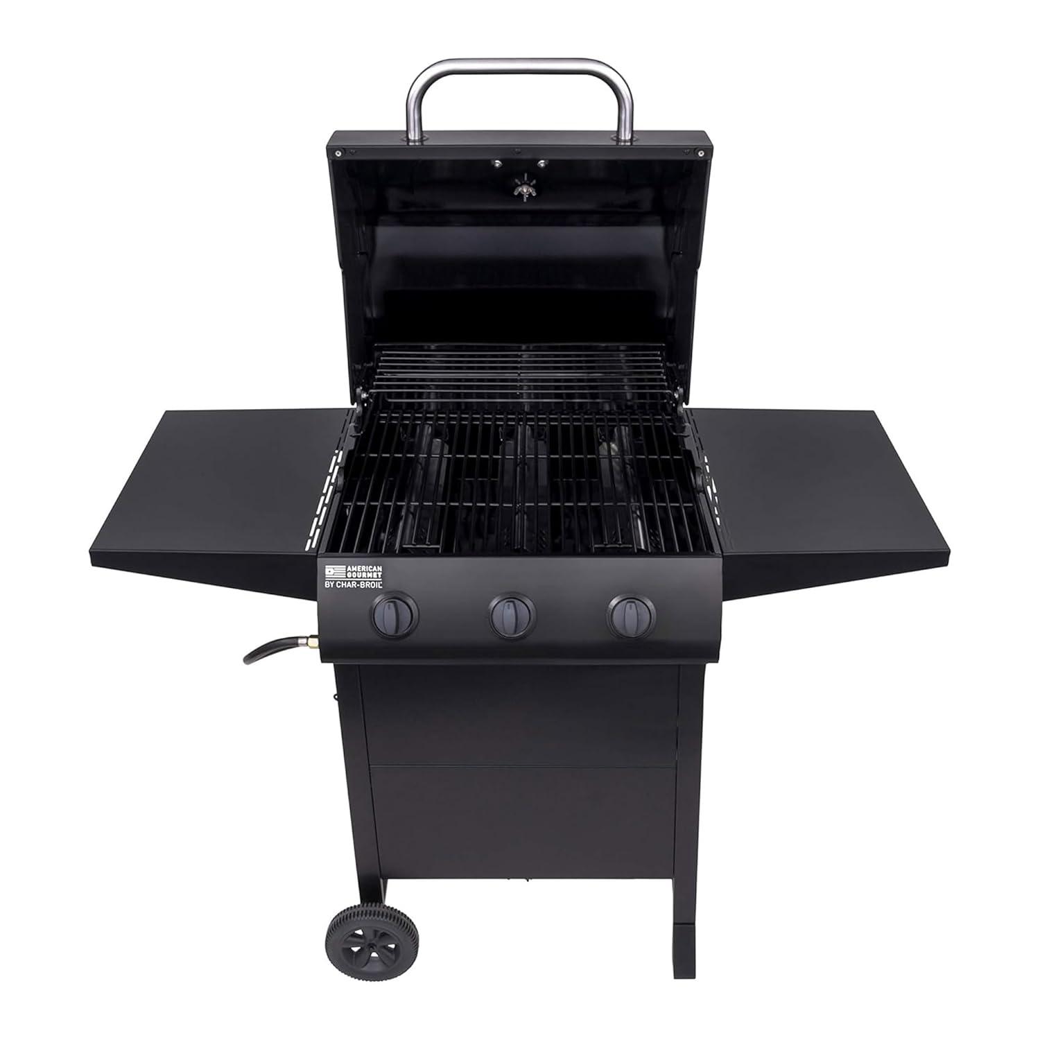 Charbroil American Gourmet 3-Burner Propane Gas Grill Cart