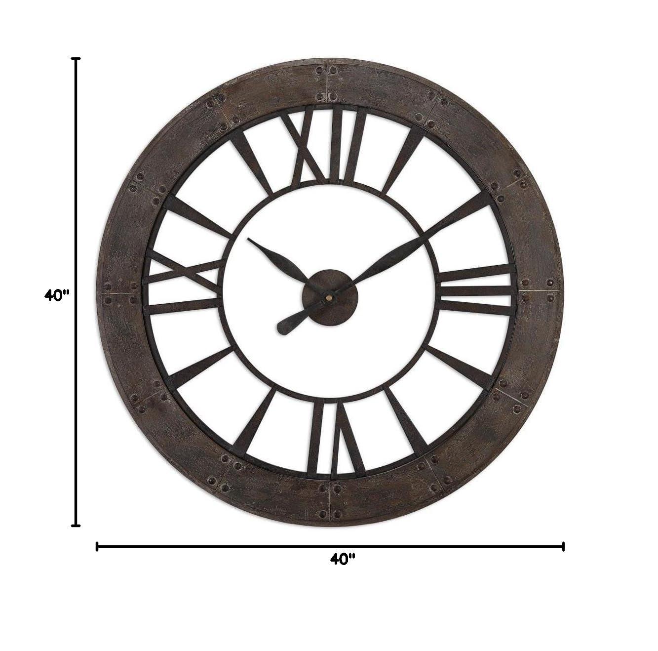 Ronan Metal Wall Clock