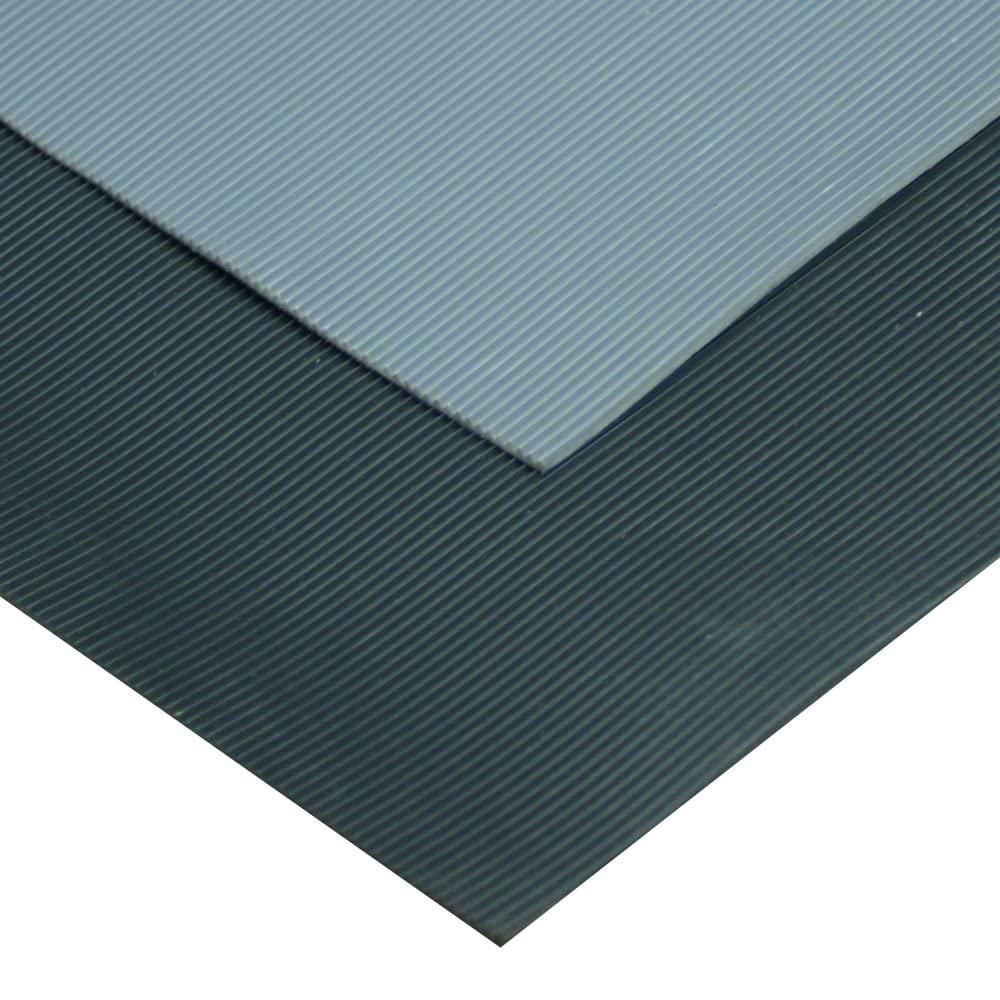 Rubber-Cal, Inc. Fine-Ribbed Rubber-Cal, Inc. 36'' Garage Flooring