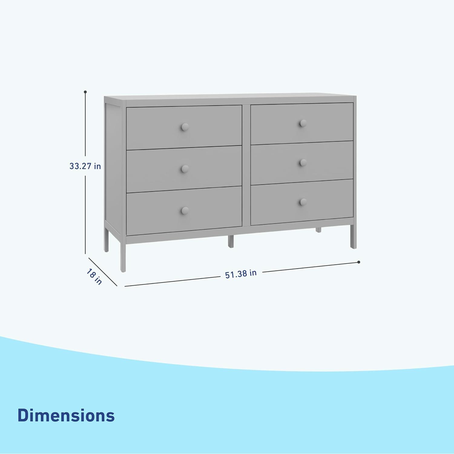 Graco Universal 6 Drawer Double Dresser