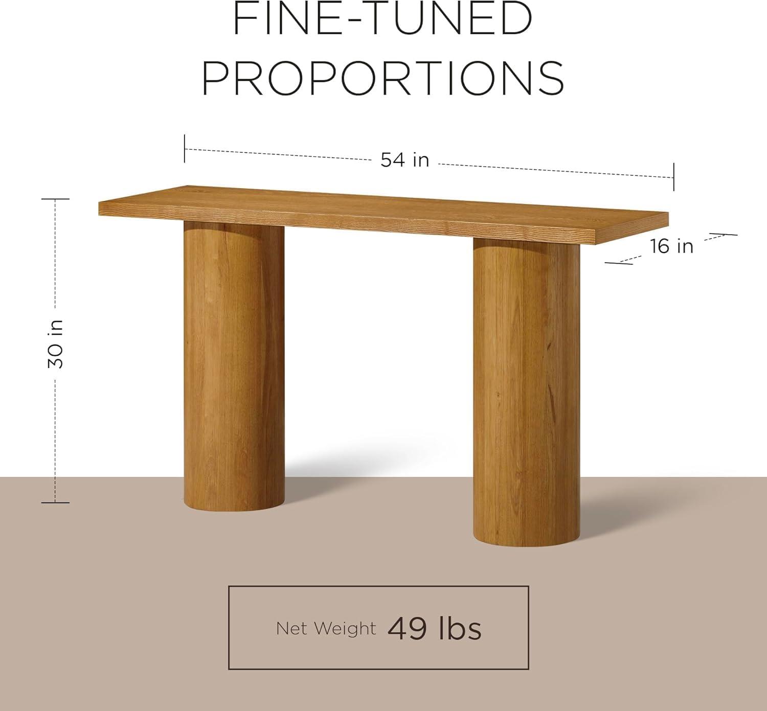 Maven Lane Maven Lane Lana Contemporary Wooden Console Table