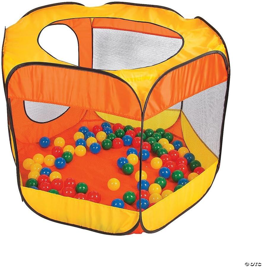 Fun Express Ball Pit Balls (100 Pack) Assorted Colors