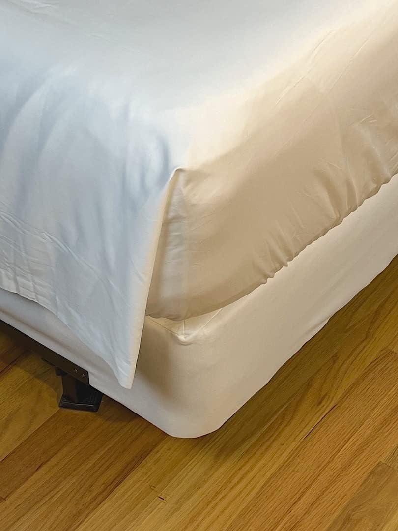 Effortless Bedding Egyptian Cotton Sateen Fitted Sheet