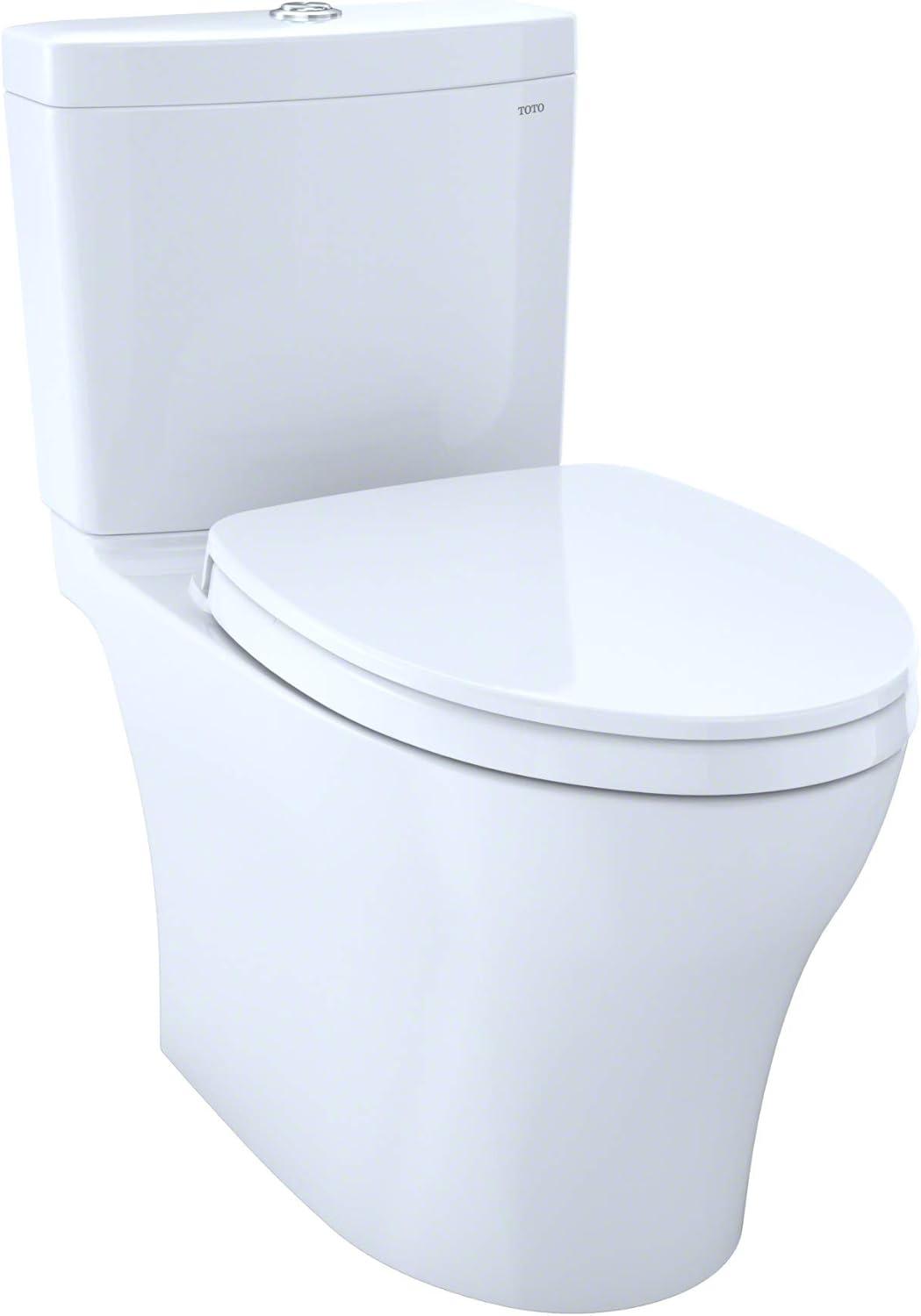 Aquia® Dual-Flush Elongated Two-Piece Toilet with Tornado Flush (Seat Included)