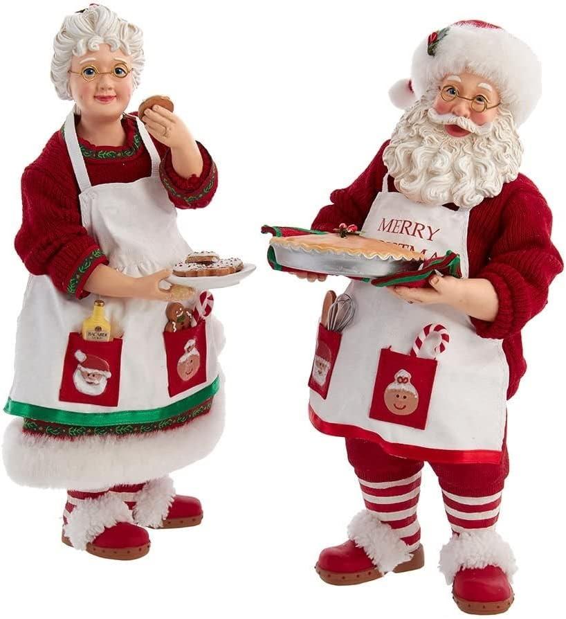 Fabriché Mr. and Mrs. Santa 2-Piece Set