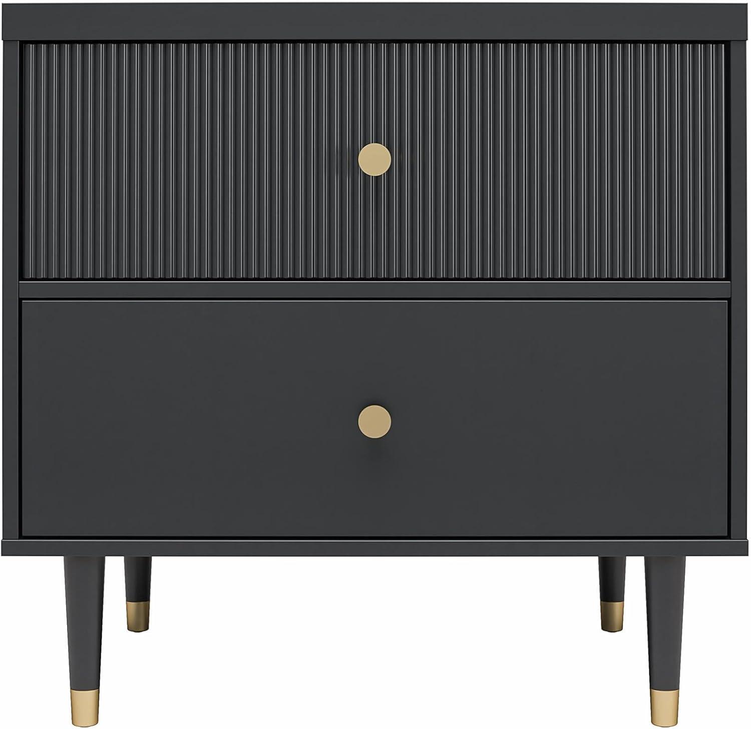 CosmoLiving by Cosmopolitan Elizabeth 2-Drawer Nightstand