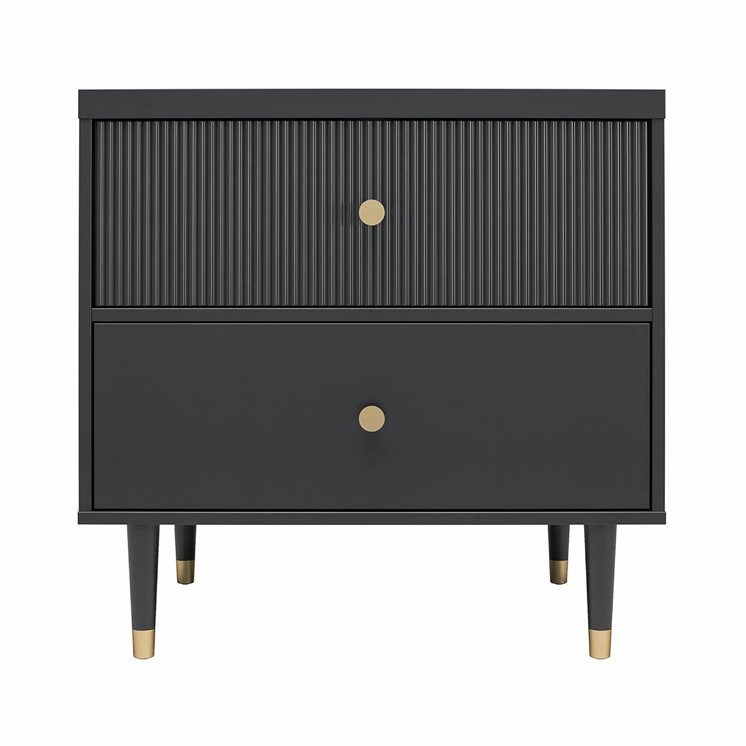 CosmoLiving by Cosmopolitan Elizabeth 2-Drawer Nightstand