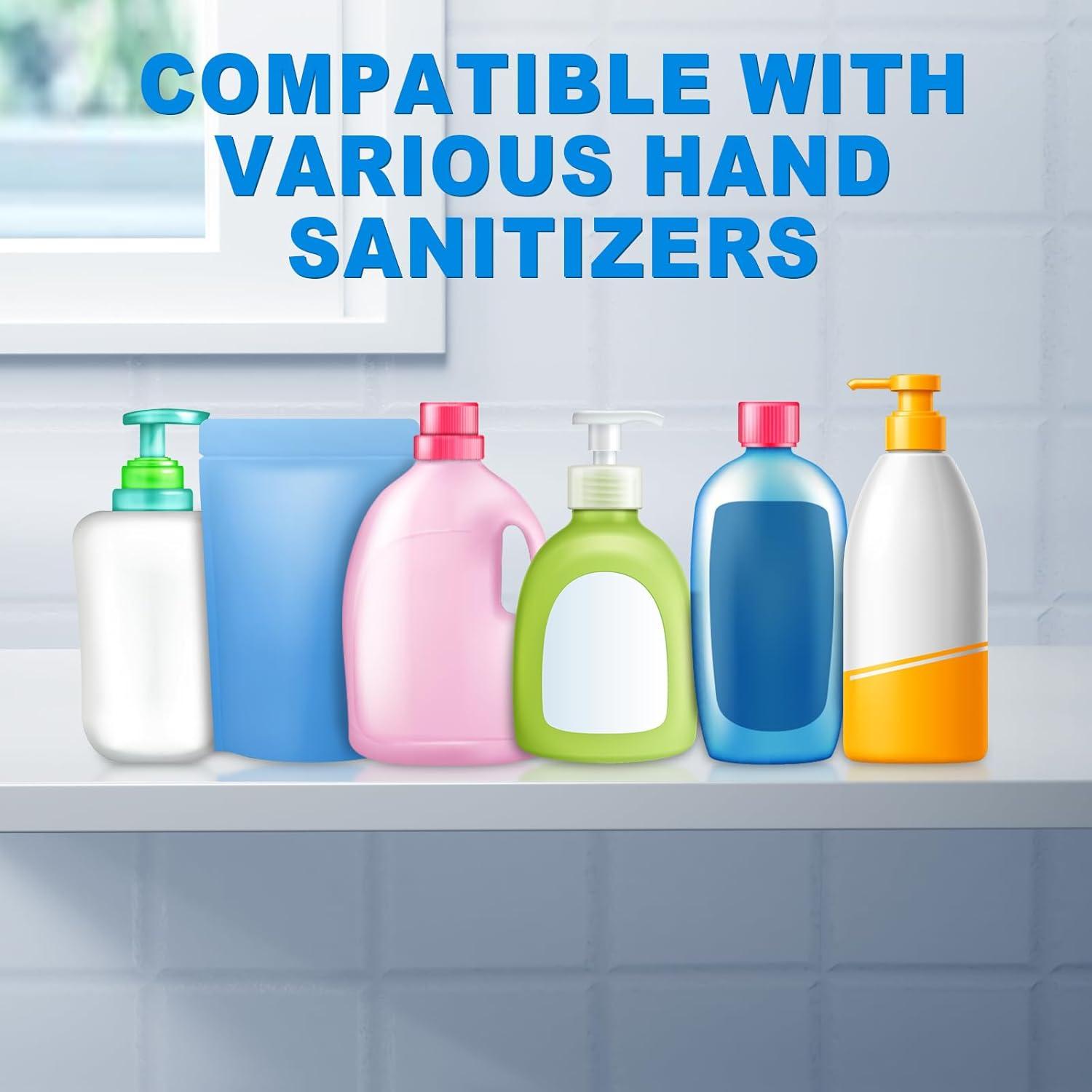 Automatic Liquid Soap Dispenser,380ml Wall Mount Touchless 4 Gear Adjustable Electric Liquid Soap Dispenser,USB Rechargeable with Sensor for Bathroom,Kitchen,Office