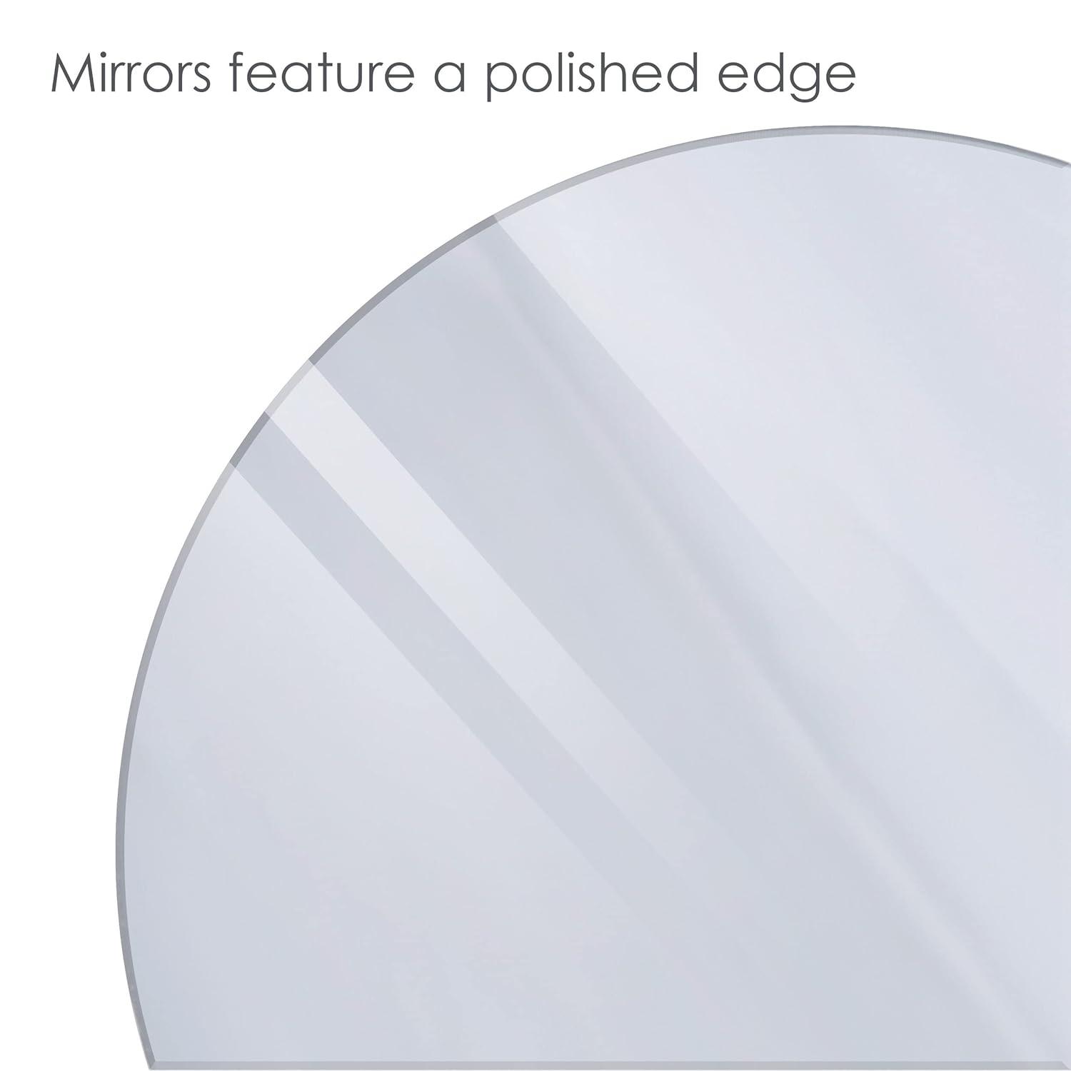 Elements Elements 7 Piece Round Mirror Set