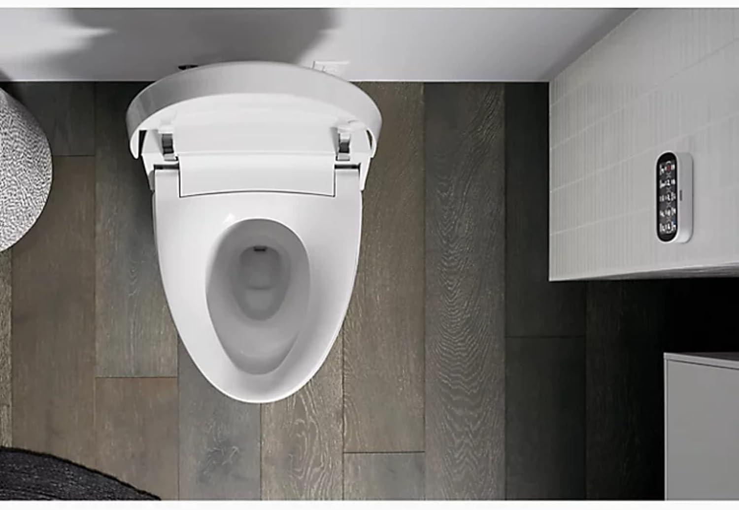 Veil Comfort Height Intelligent Skirted One-Piece Elongated Dual-Flush Toilet