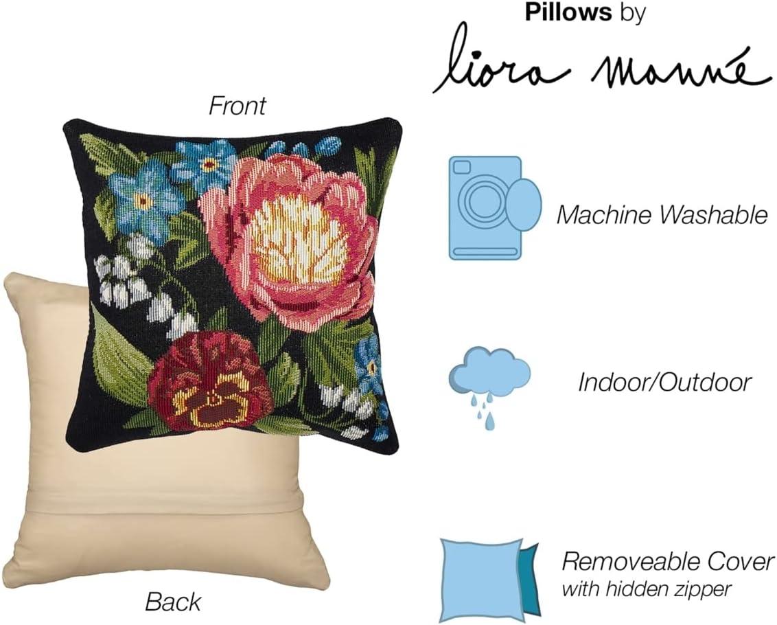 Liora Manne Marina No Decorative Addition Indoor/Outdoor Throw Pillow
