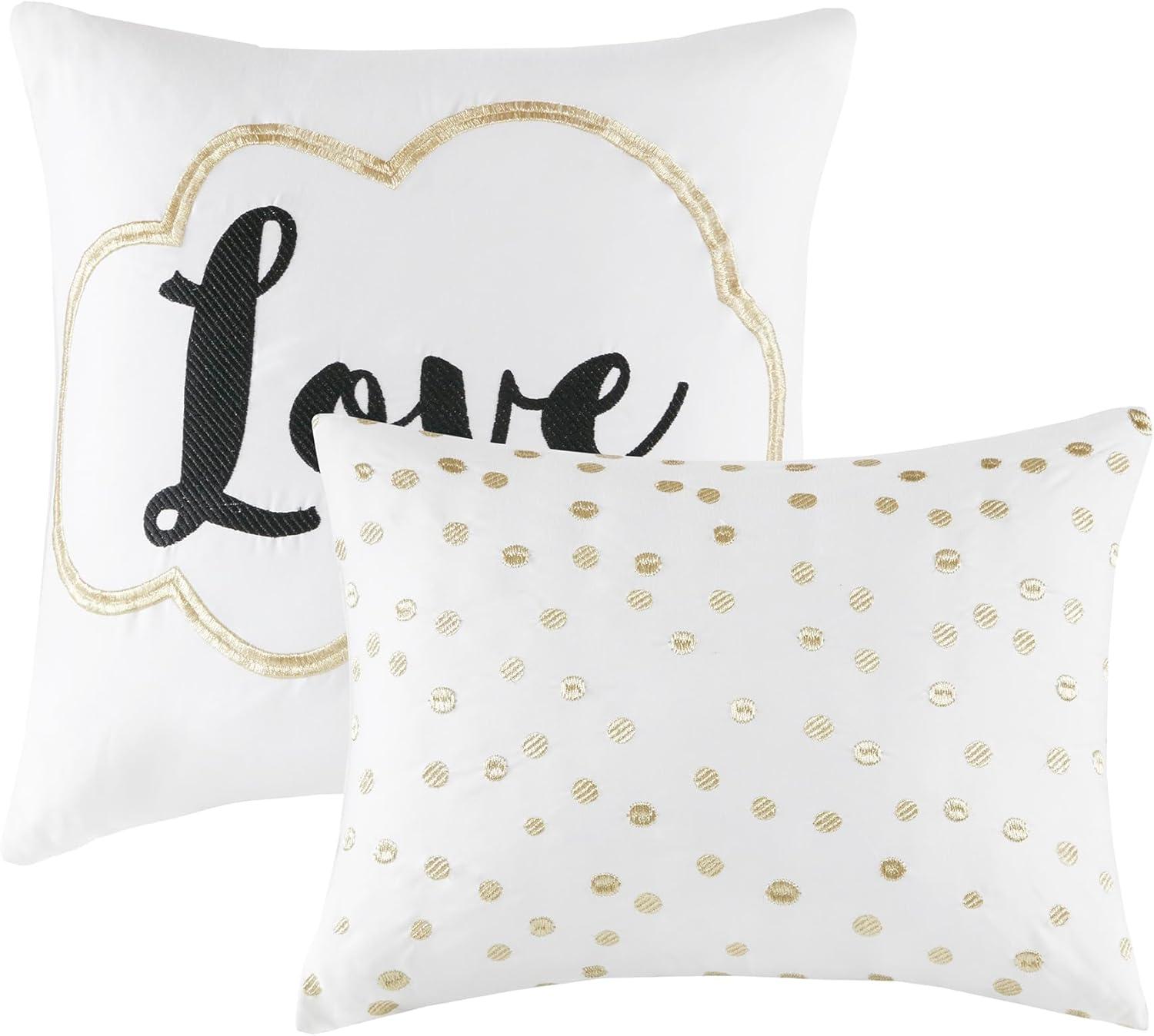 Arielle Metallic Printed Duvet Cover Set