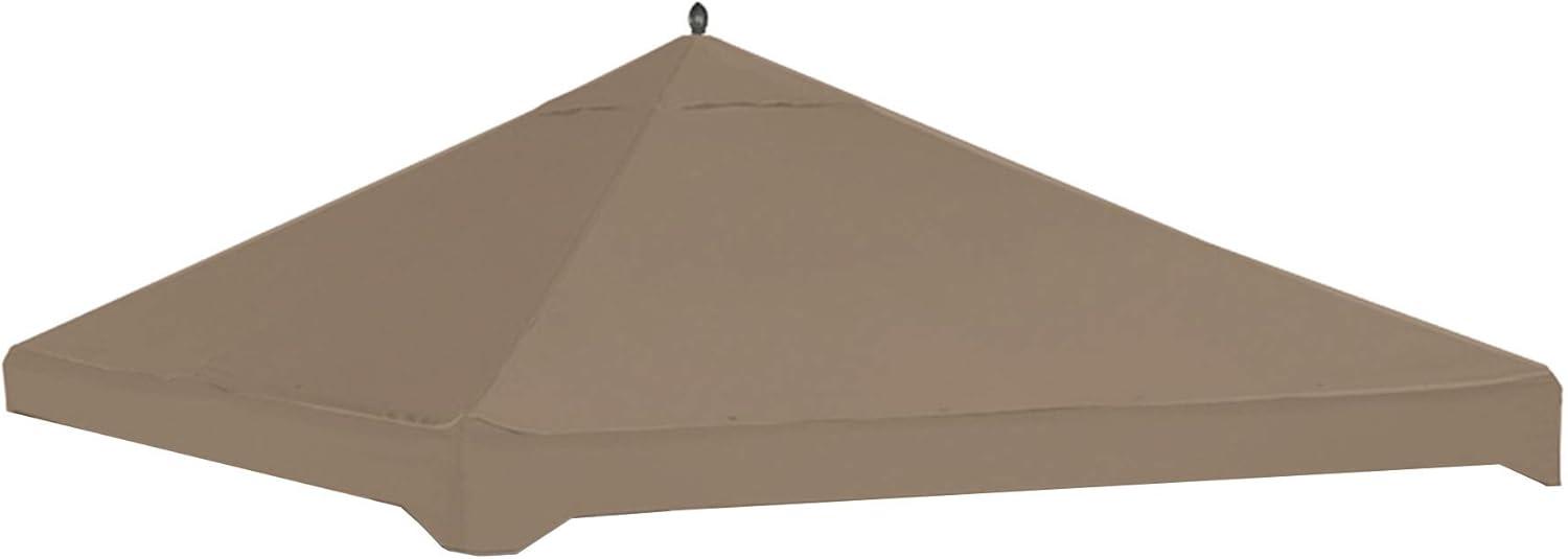 Garden Winds Replacement Canopy Top Cover for the Garden Treasure's 10 x 12 Gazebo - Nutmeg