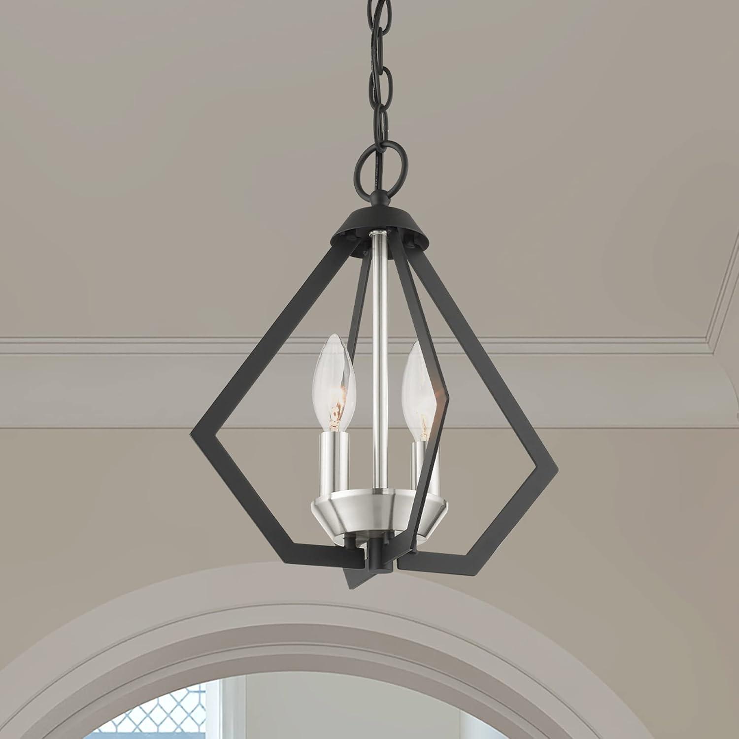 Livex Lighting Prism 2 - Light Chandelier in  Antique Brass