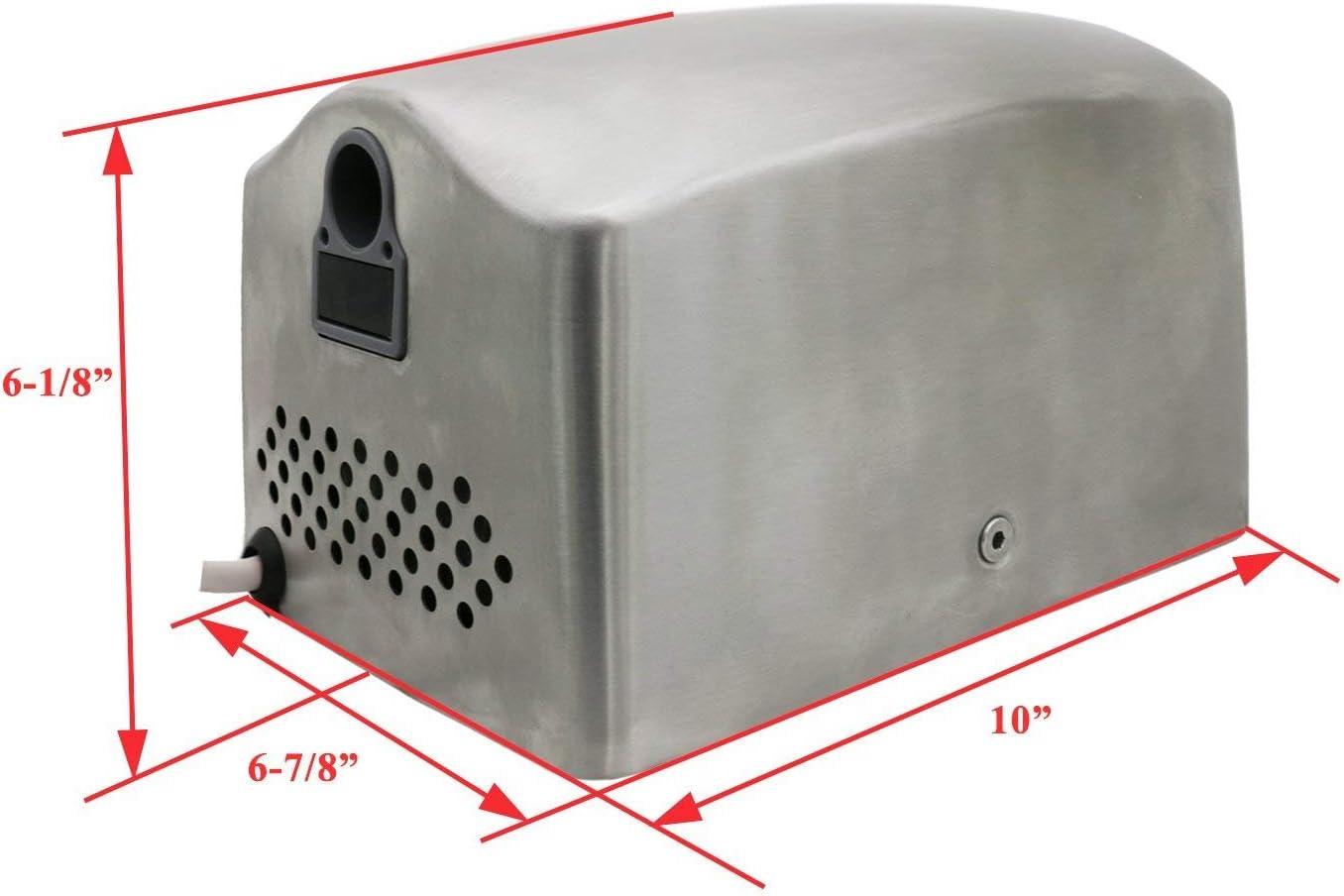 Awoco AK2803B Awoco AK2803B 1350W UL Certified Compact Stainless Steel Automatic High Speed Hand Dryer