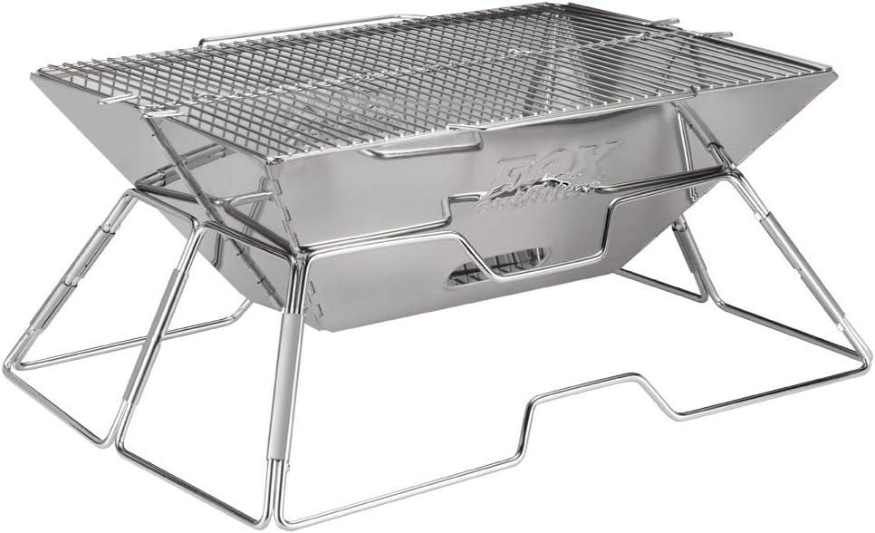 Large Portable Stainless Steel Charcoal Camping Grill