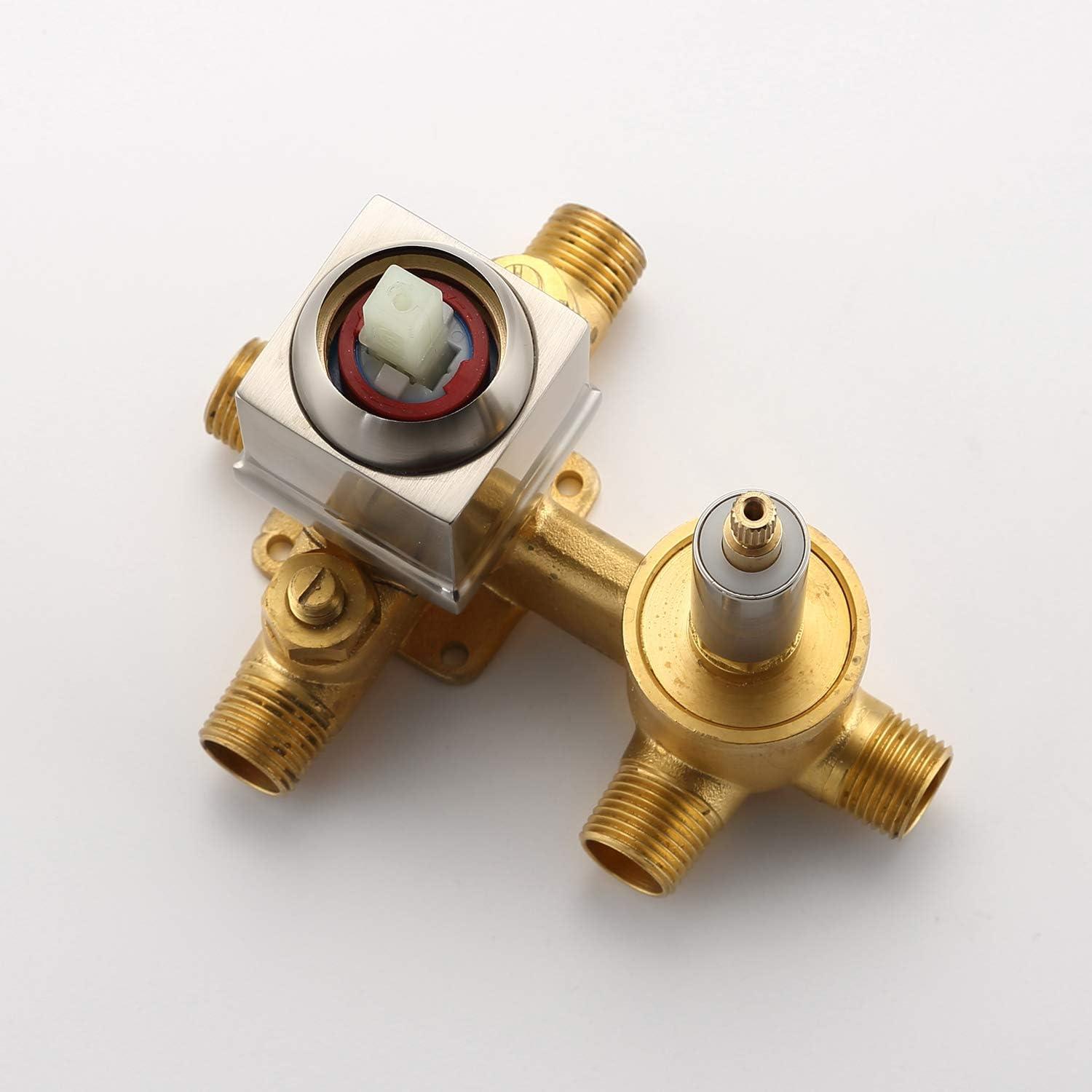 Complete Shower System with Rough in-Valve