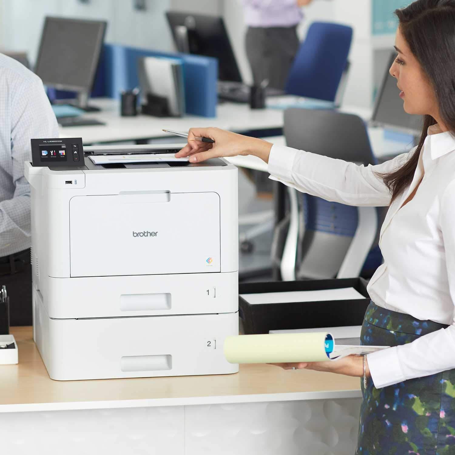 Brother HL-L8360CDWT Business Color Laser Printer, Duplex Printing