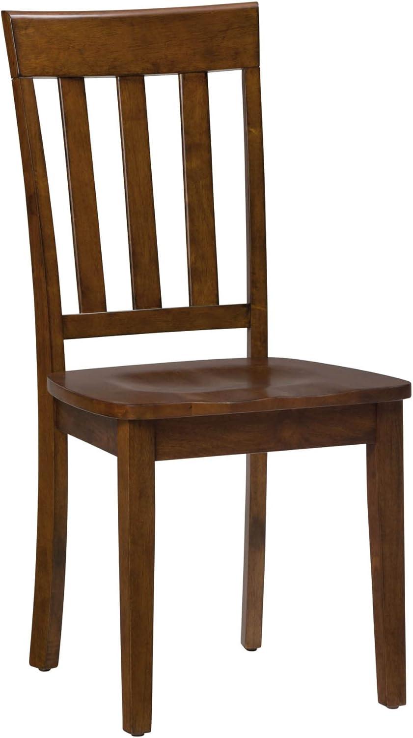 Jofran Simplicity Solid Wood Classic Slat Back Dining Chair (Set of 2)