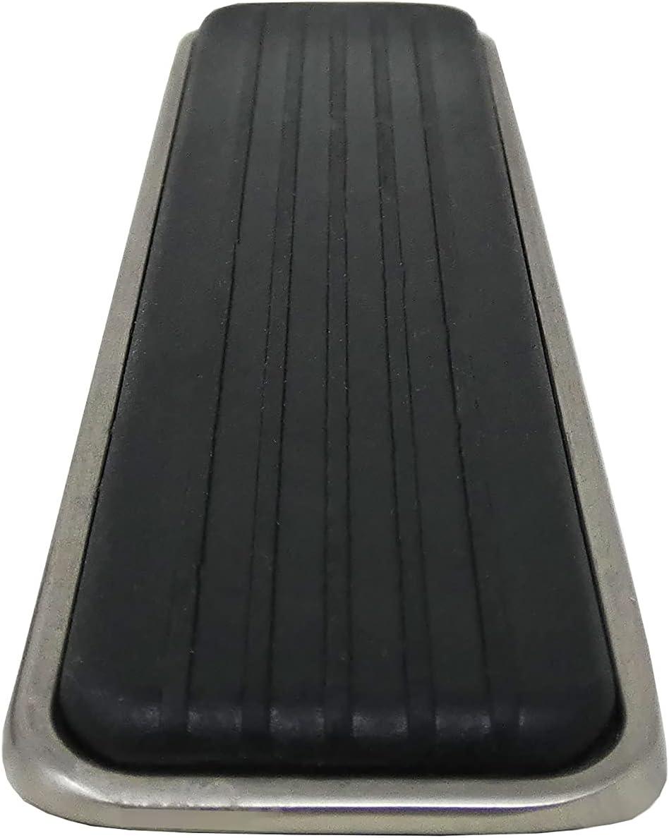 Shepherd Hardware Designer Satin Nickel Door Wedge with Non-Skid Rubber Base Grip