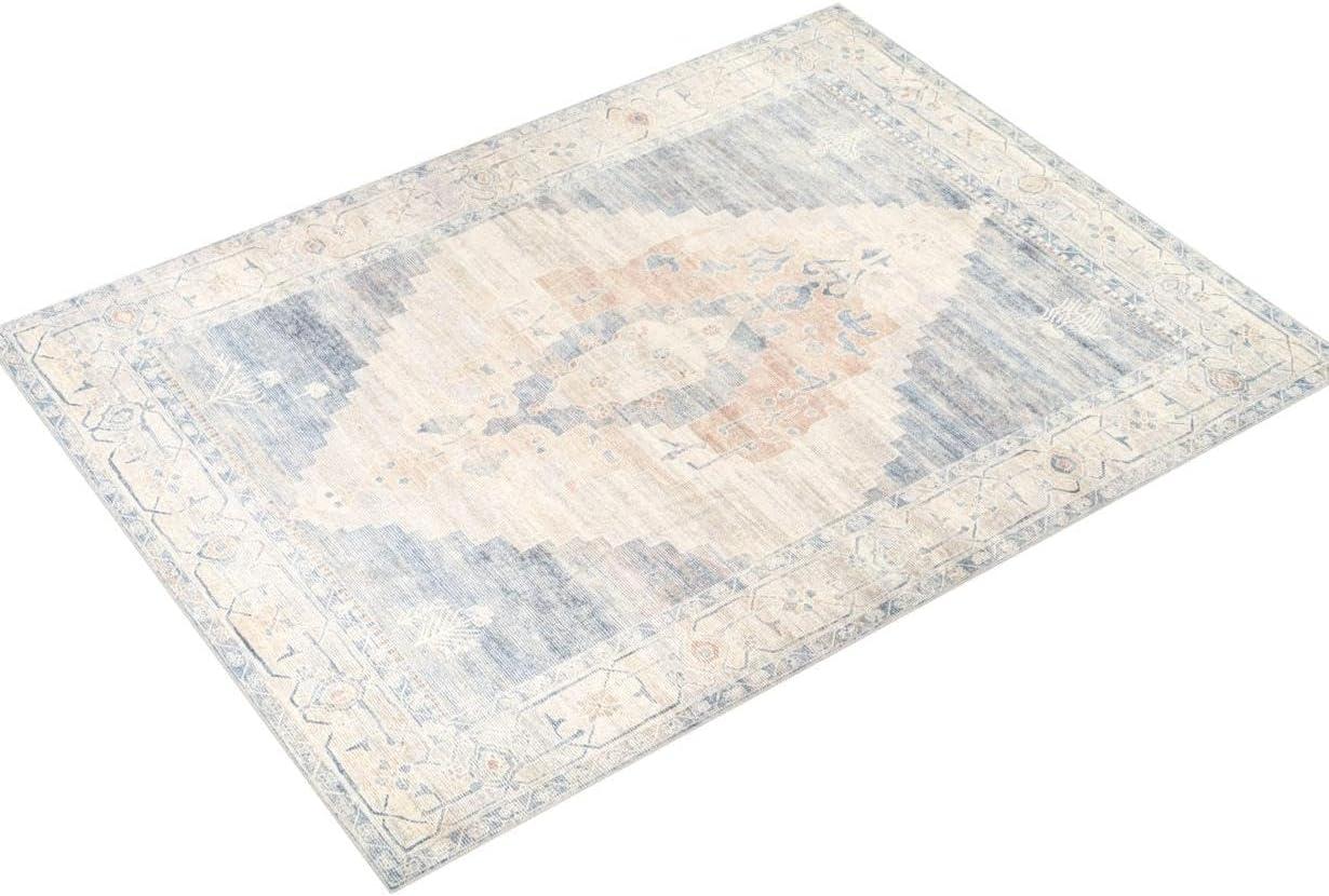 Becki Owens x Livabliss Luca Oriental Blue/Ivory Area Rug