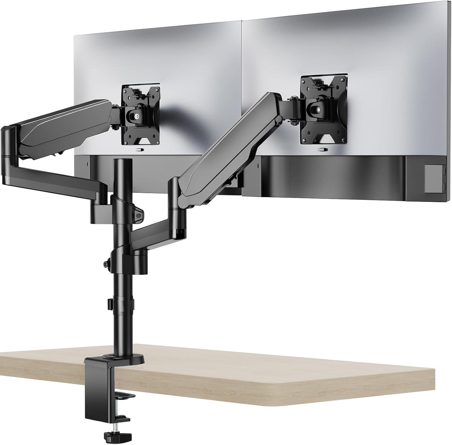 WALI GSDM002 2 TV & Monitor Mount with Accessories Included