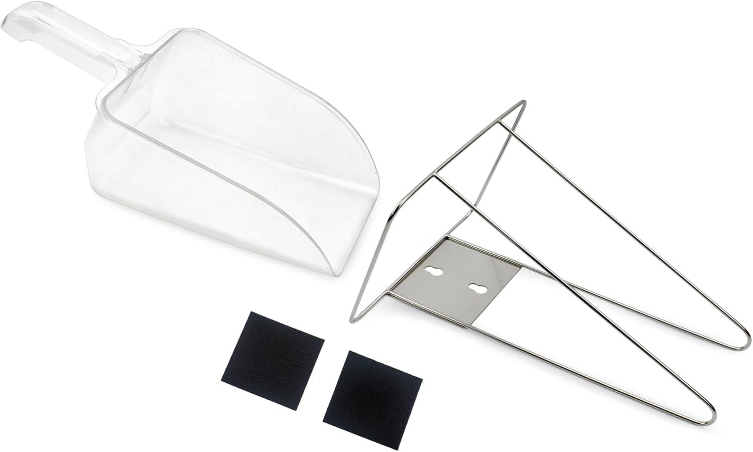 Darware Commercial Ice Scoop w/ Metal Holder; 58-Fluid Ounces Capacity