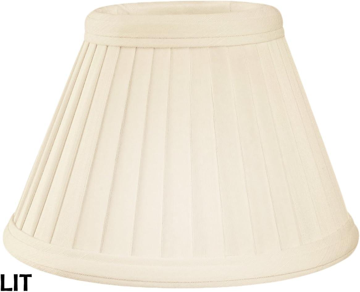 Royal Designs, Inc. Pleated Empire Chandelier Shade CS-111BG-6, Beige, 2.5 x 5 x 4.25, Pack of 6
