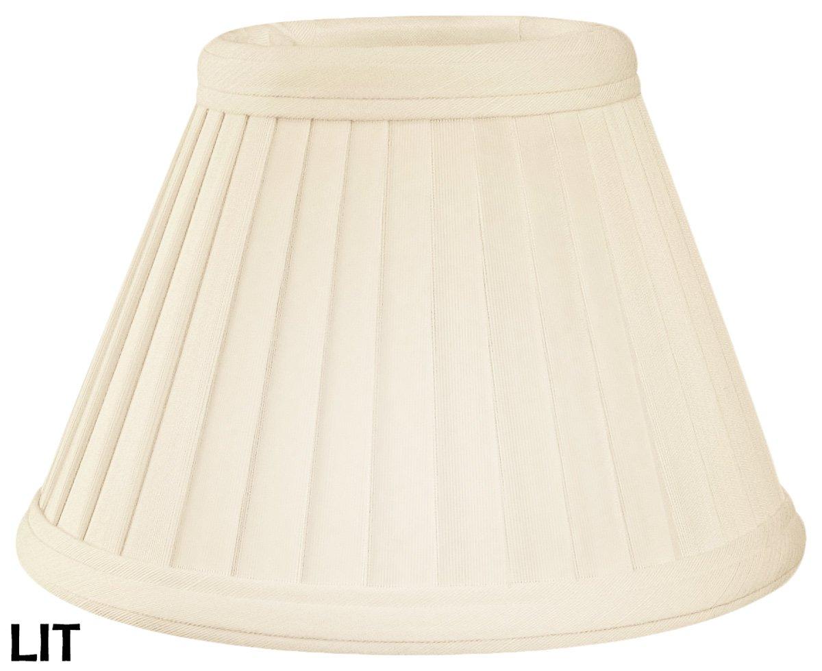Royal Designs, Inc. Pleated Empire Chandelier Shade CS-111BG-6, Beige, 2.5 x 5 x 4.25, Pack of 6