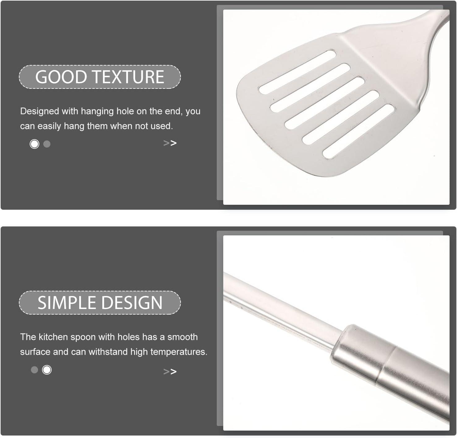 1 Set Kitchen Utensils Stainless Steel Kitchen Utensils Metal Cooking Utensils Small Cooking Utensils