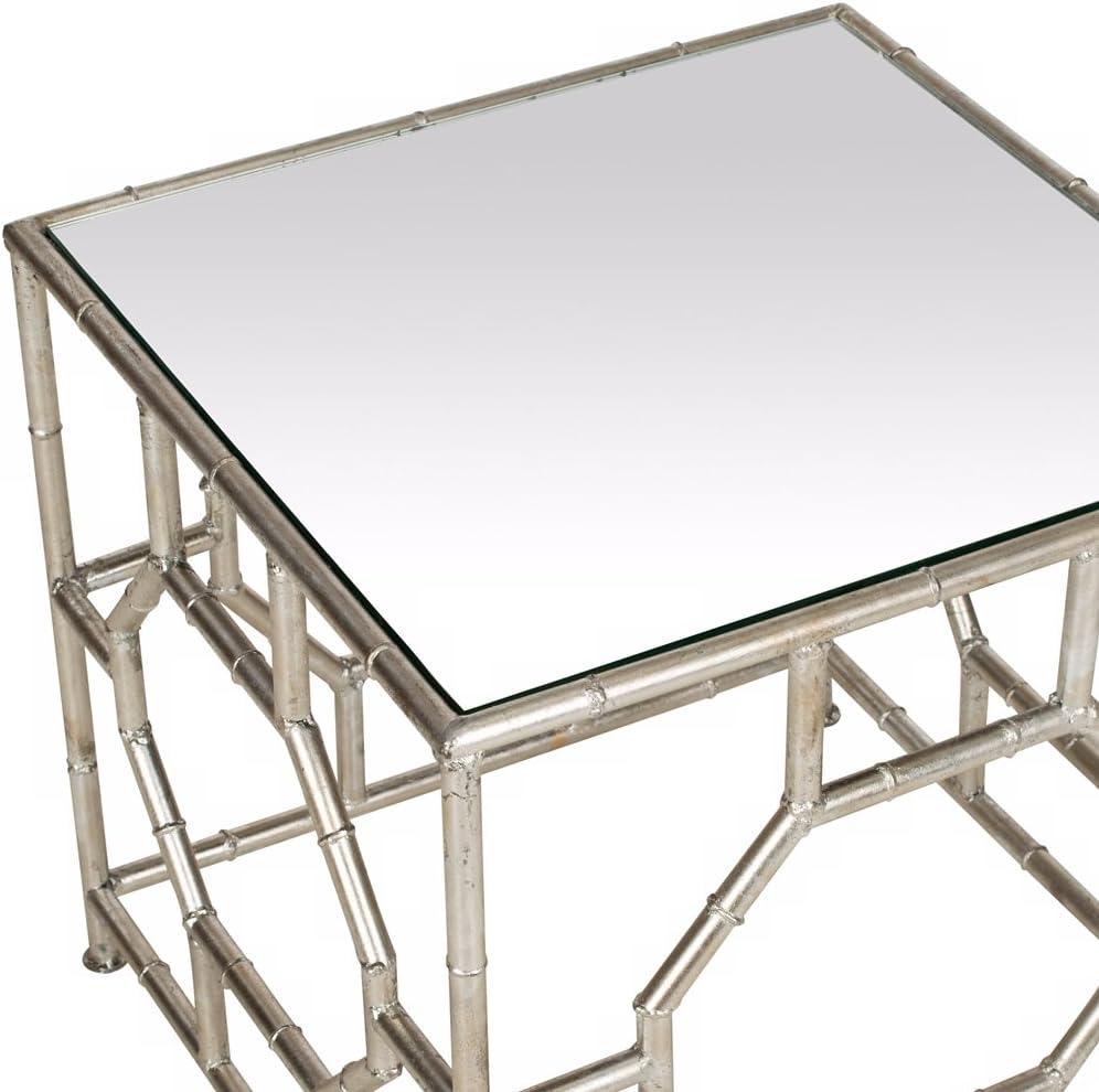 Rory Accent Table - Silver/Mirror - Safavieh.