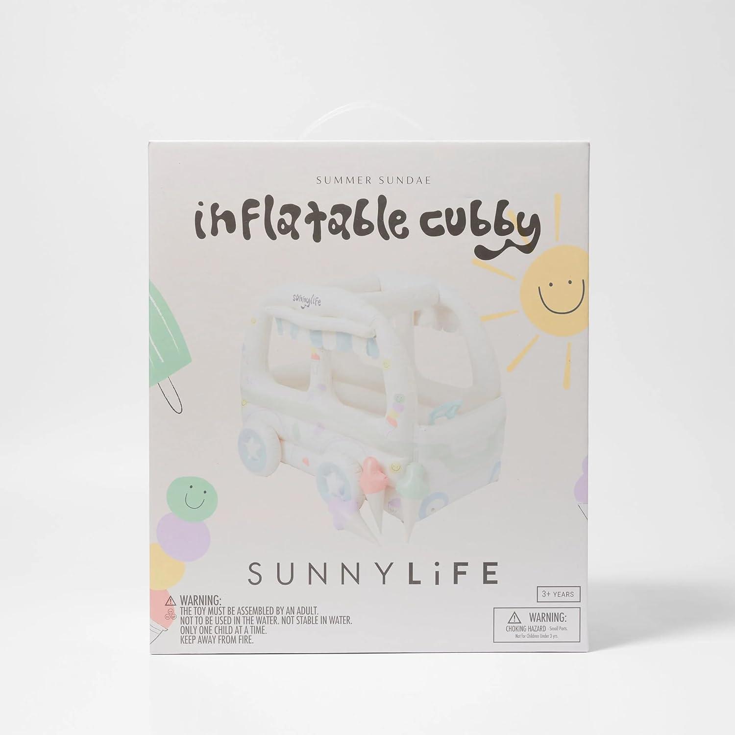 SunnyLife Inflatable Multi-Color Playhouse with Ice Creams