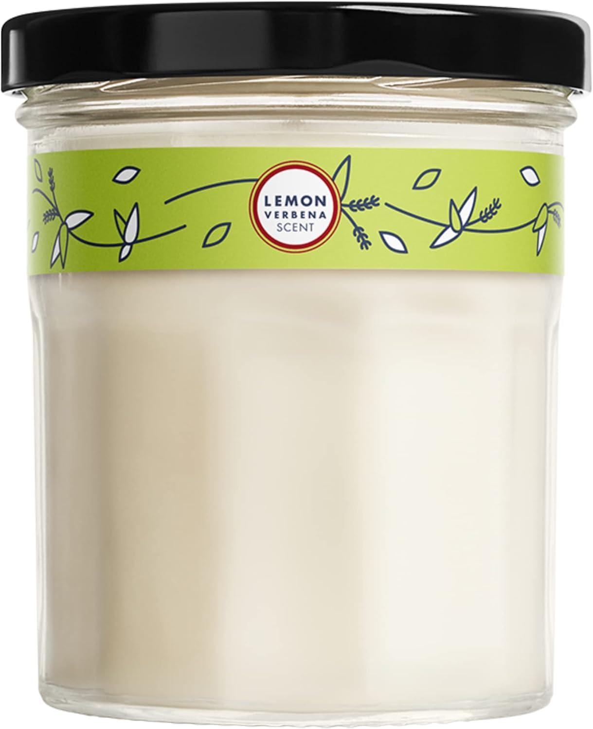 Lemon Verbena Scented Soy Jar Candle, 4.9 oz