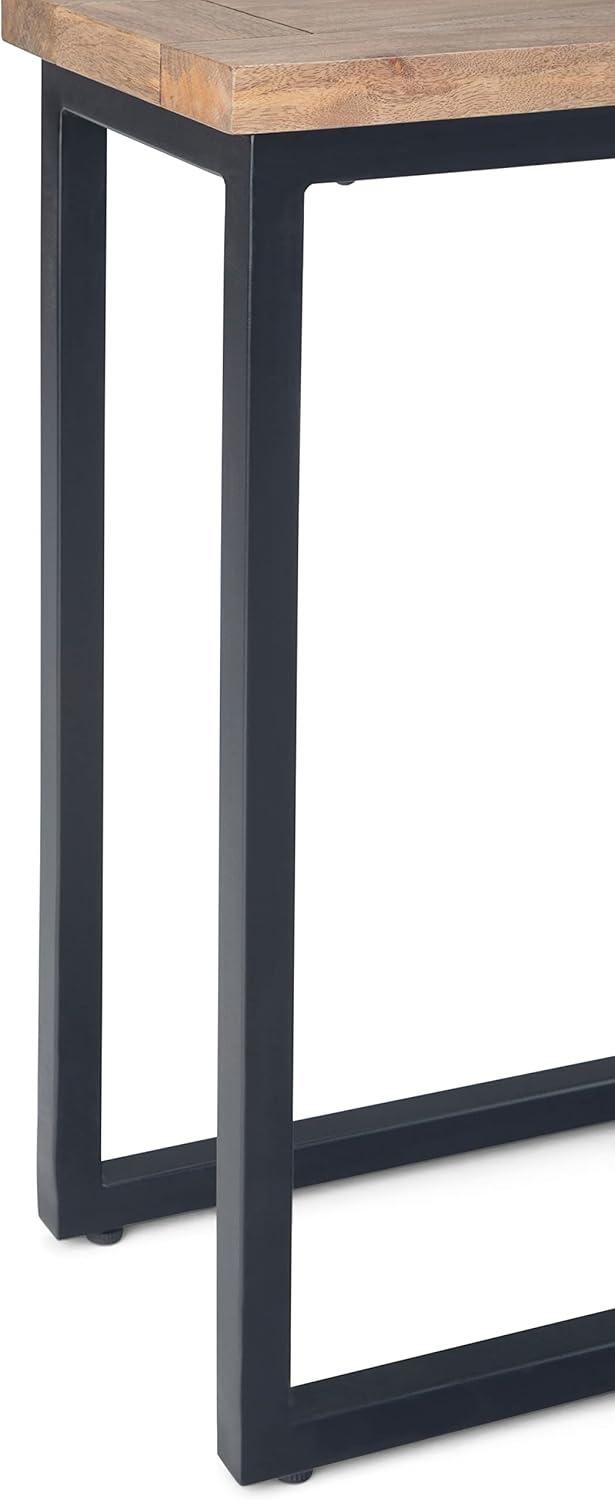 Simpli Home Skyler Solid Mango Wood C Side Table & Reviews | Wayfair
