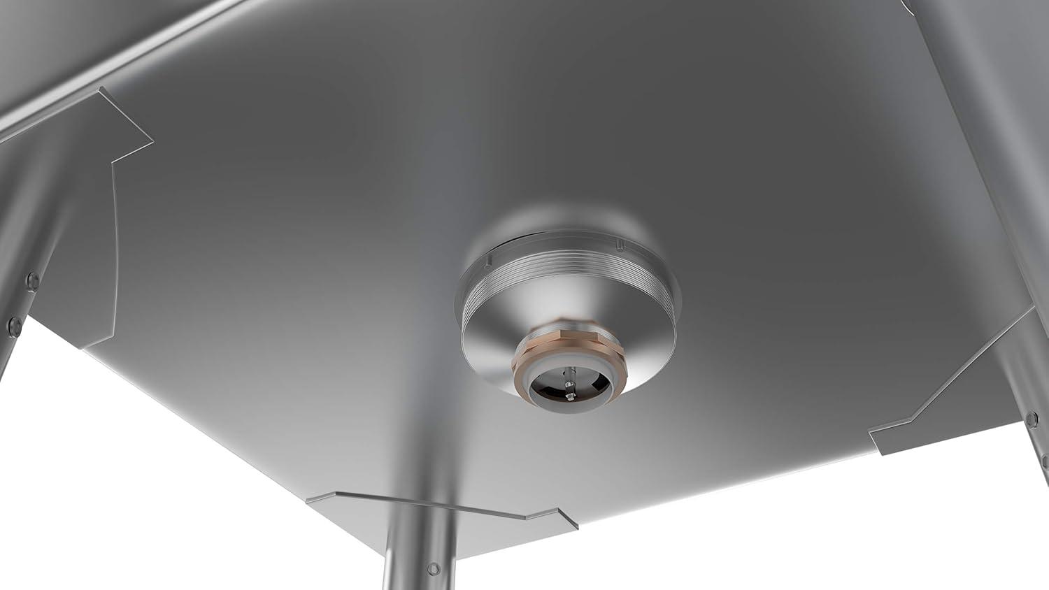 Stainless Steel 1-Compartment Utility Sink with Dual Drainboards